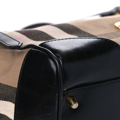 Burberry House Check Medium Canterbury Tote Black 6 of 13
