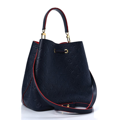 Louis Vuitton Empreinte Neonoe MM Marine Rouge 3 of 7