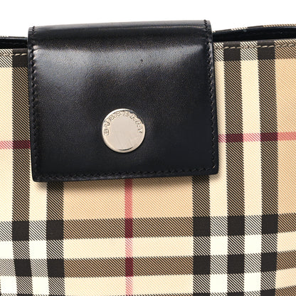 Burberry Vintage Check Shoulder Bag Black 8 of 14