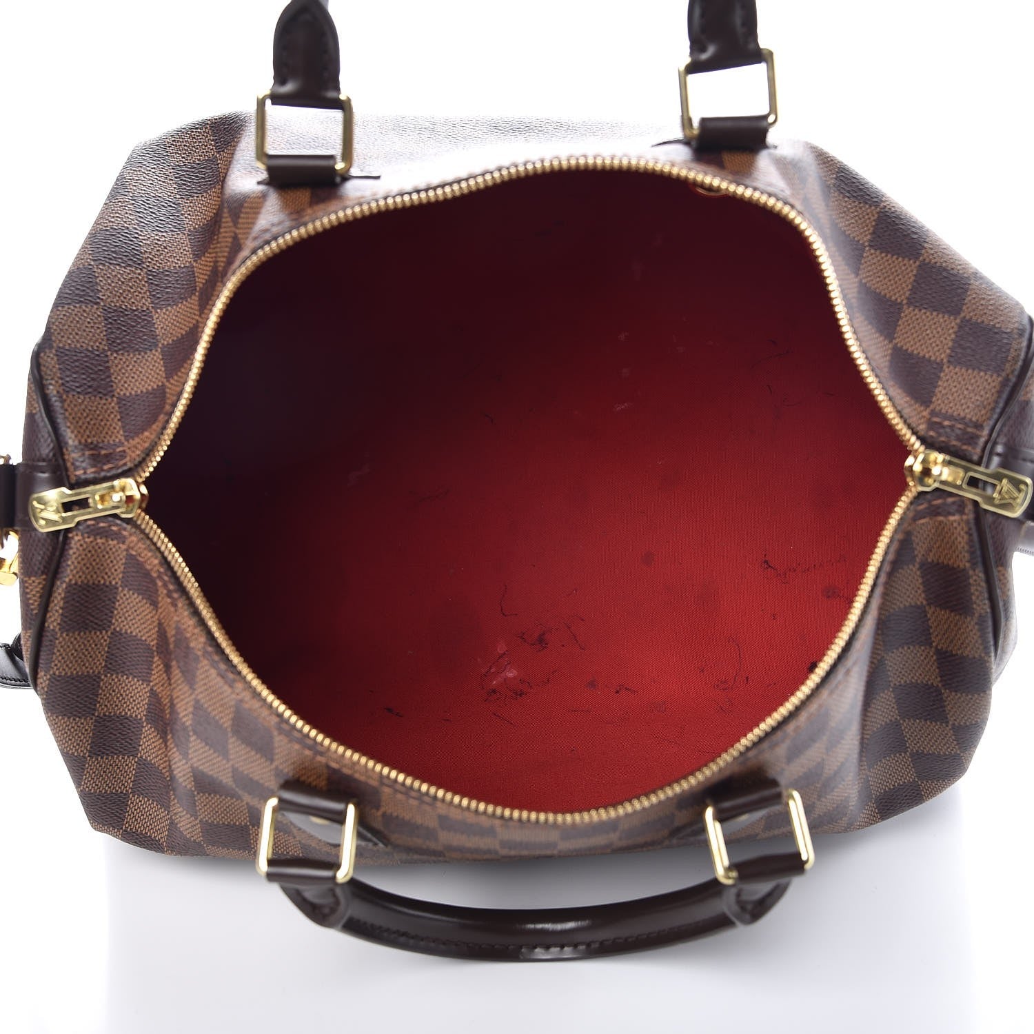 Louis Vuitton Damier Ebene Speedy Bandouliere 35 6 of 15