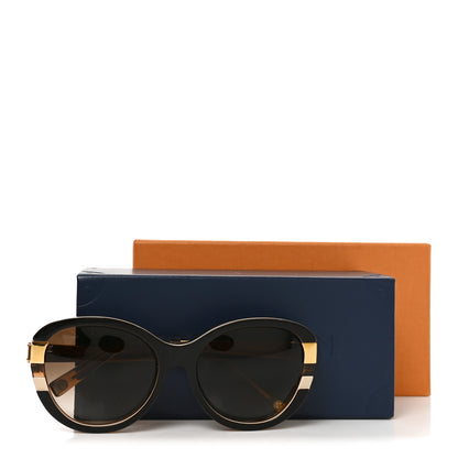 Louis Vuitton Petit Soupcon Cat Eye Sunglasses Z0487W Brown 7 of 7