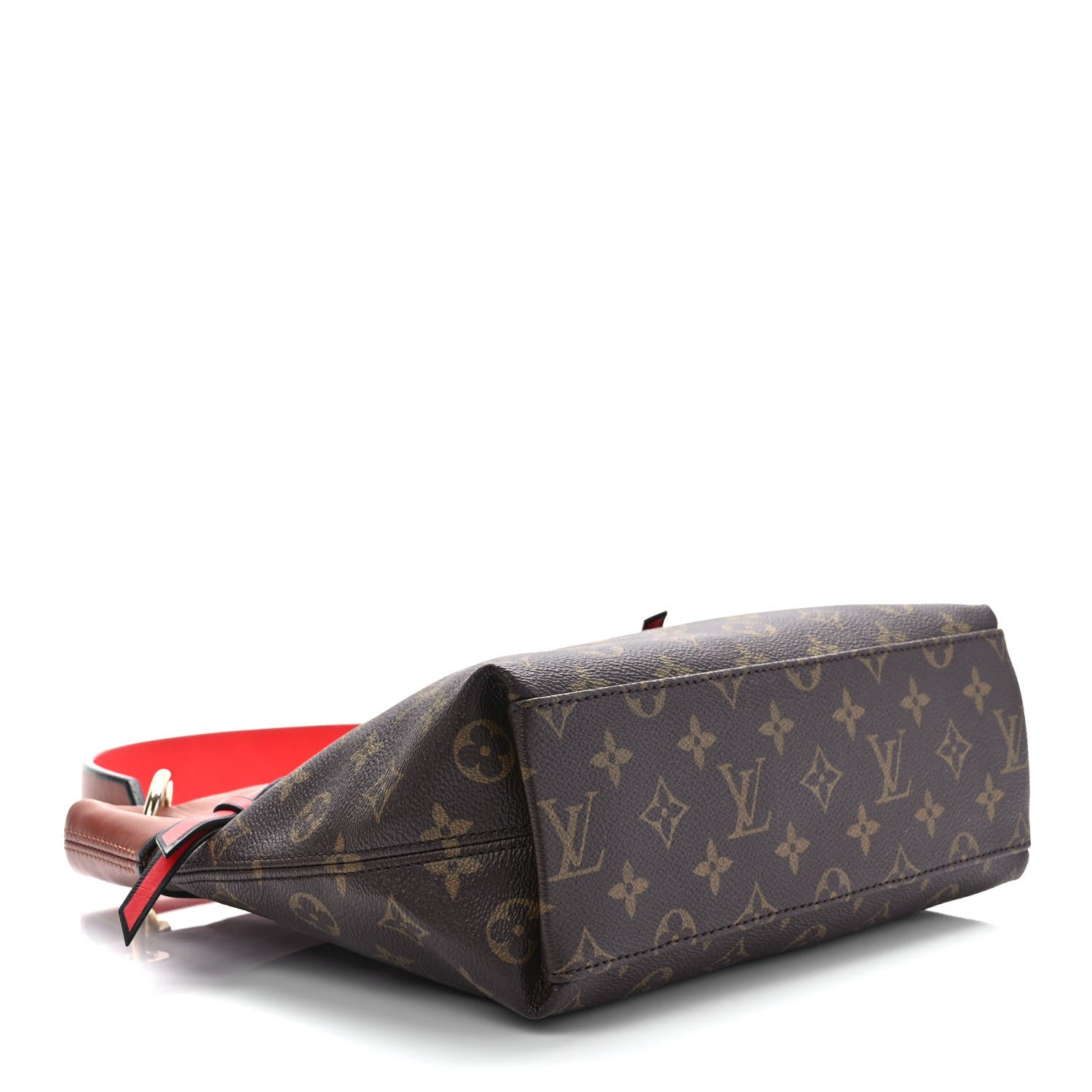 Louis Vuitton Monogram Tuileries Besace Caramel Rouge 4 of 9