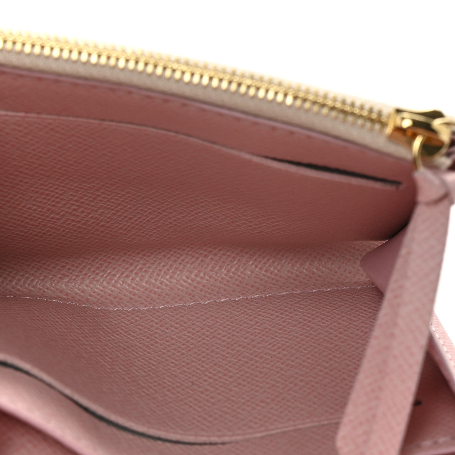Louis Vuitton Damier Azur Rosalie Coin Purse Rose Ballerine 5 of 6