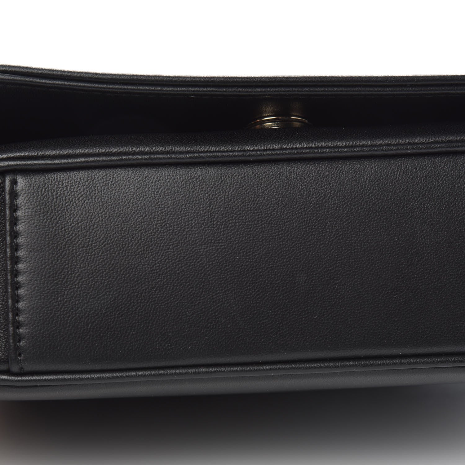 Chanel Lambskin CC Mania Flap Bag Black 10 of 12