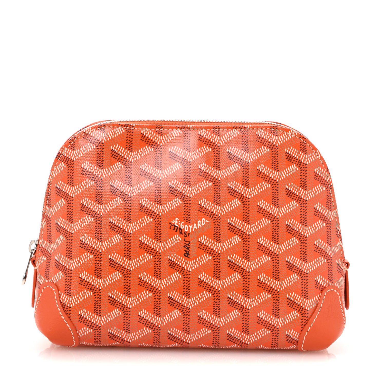 Goyardine Vendome Toiletry Pouch Orange