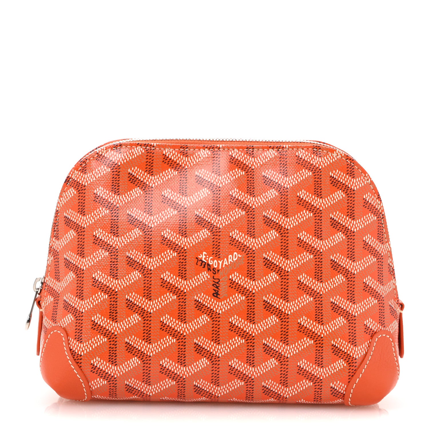 Goyard Goyardine Vendome Toiletry Pouch Orange 1 of 9