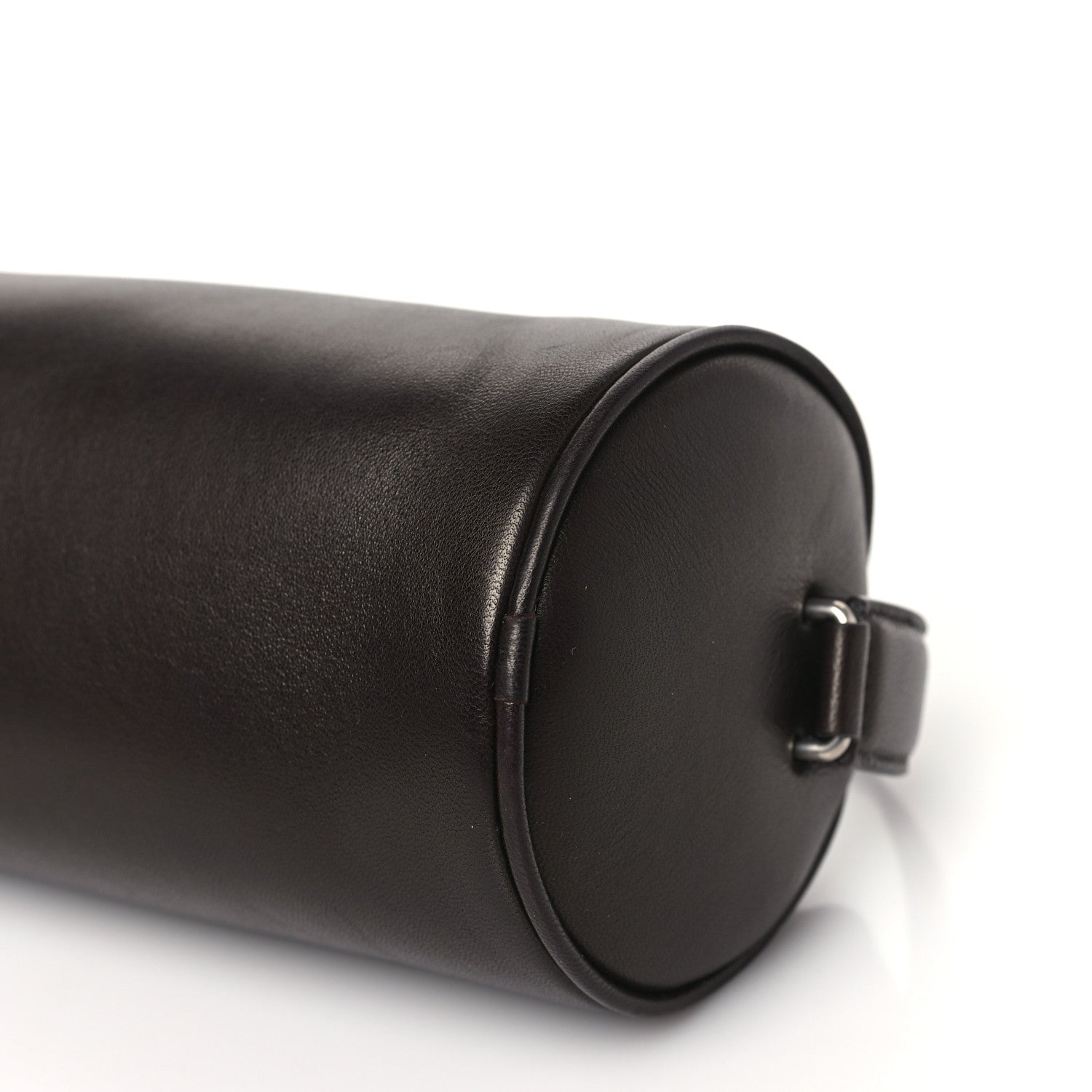 The Row Nappa Round 90's Bag Dark Brown 9 of 9