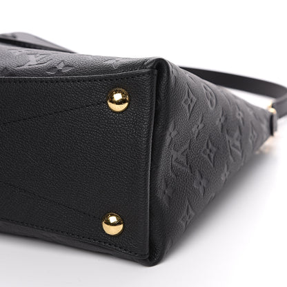 Louis Vuitton Empreinte V Tote MM Black 7 of 8