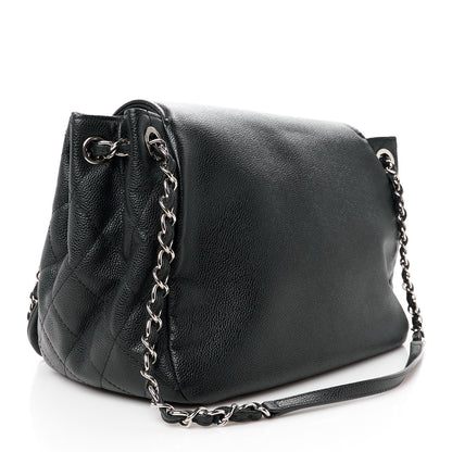 Chanel Caviar Timeless CC Accordion Flap Black 3 of 10