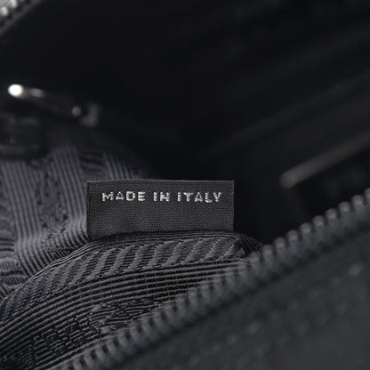 Prada Nylon Vela Messenger Bag Black 7 of 13