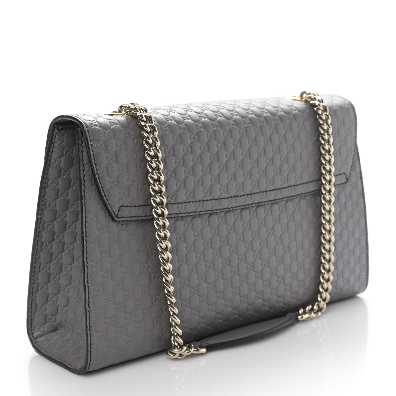 Gucci Soft Microguccissima Medium Emily Chain Shoulder Bag Loess 3 of 9