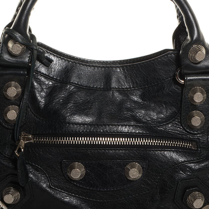 Balenciaga Agneau Giant 21 Silver Hardware City Black 10 of 12