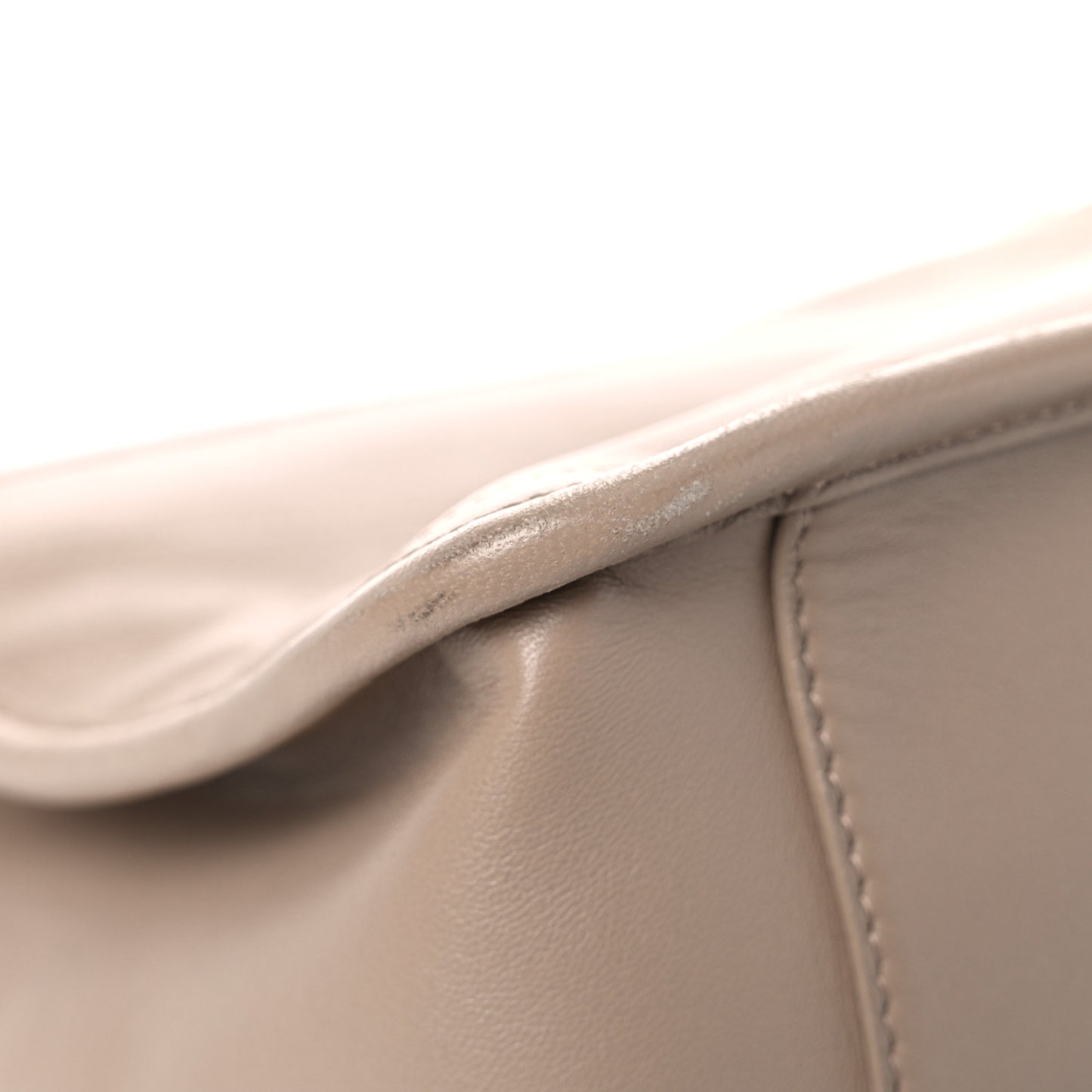 Lambskin Matelasse Monogram Medium Niki Chain Satchel Dark Beige
