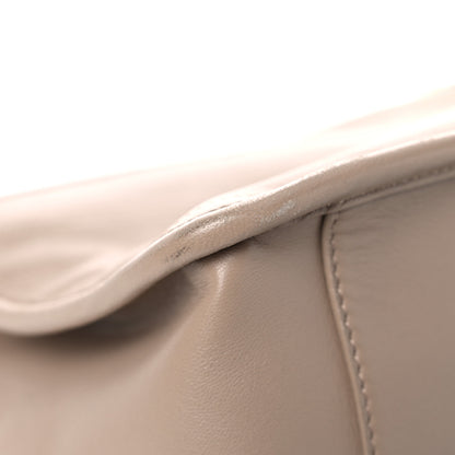 Saint Laurent Lambskin Matelasse Monogram Medium Niki Chain Satchel Dark Beige 10 of 12