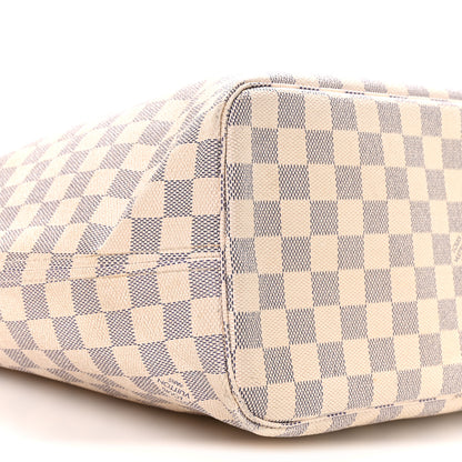 Louis Vuitton Damier Azur Neverfull MM 7 of 9