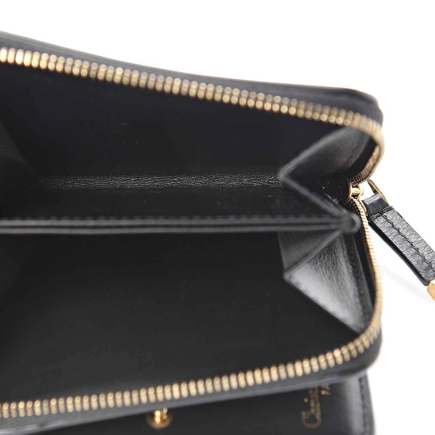 Calfskin Stars Voyageur French Wallet Black