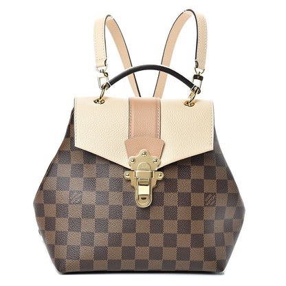 Louis Vuitton Damier Ebene Clapton Backpack Creme 1 of 9