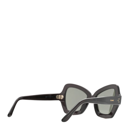 Celine Acetate Butterfly Sunglasses CL 40067I Black 4 of 7