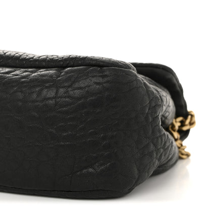 Saint Laurent Grained Lambskin Medium Calypso Black 10 of 13