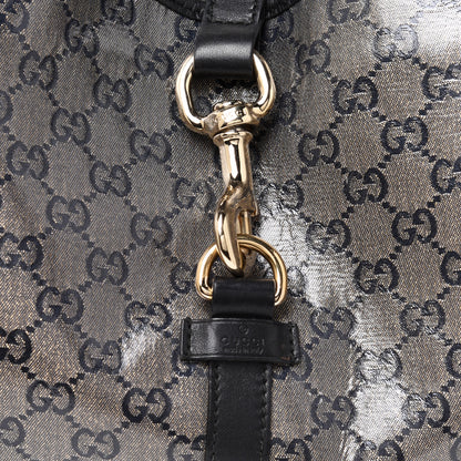 Gucci Crystal Monogram Large Joy Shoulder Bag Black 8 of 16