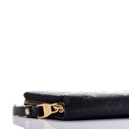 Louis Vuitton Empreinte Zippy Wallet Black 7 of 8