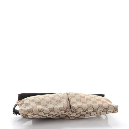 Gucci GG Monogram Double Pocket Belt Bag Dark Brown 5 of 11