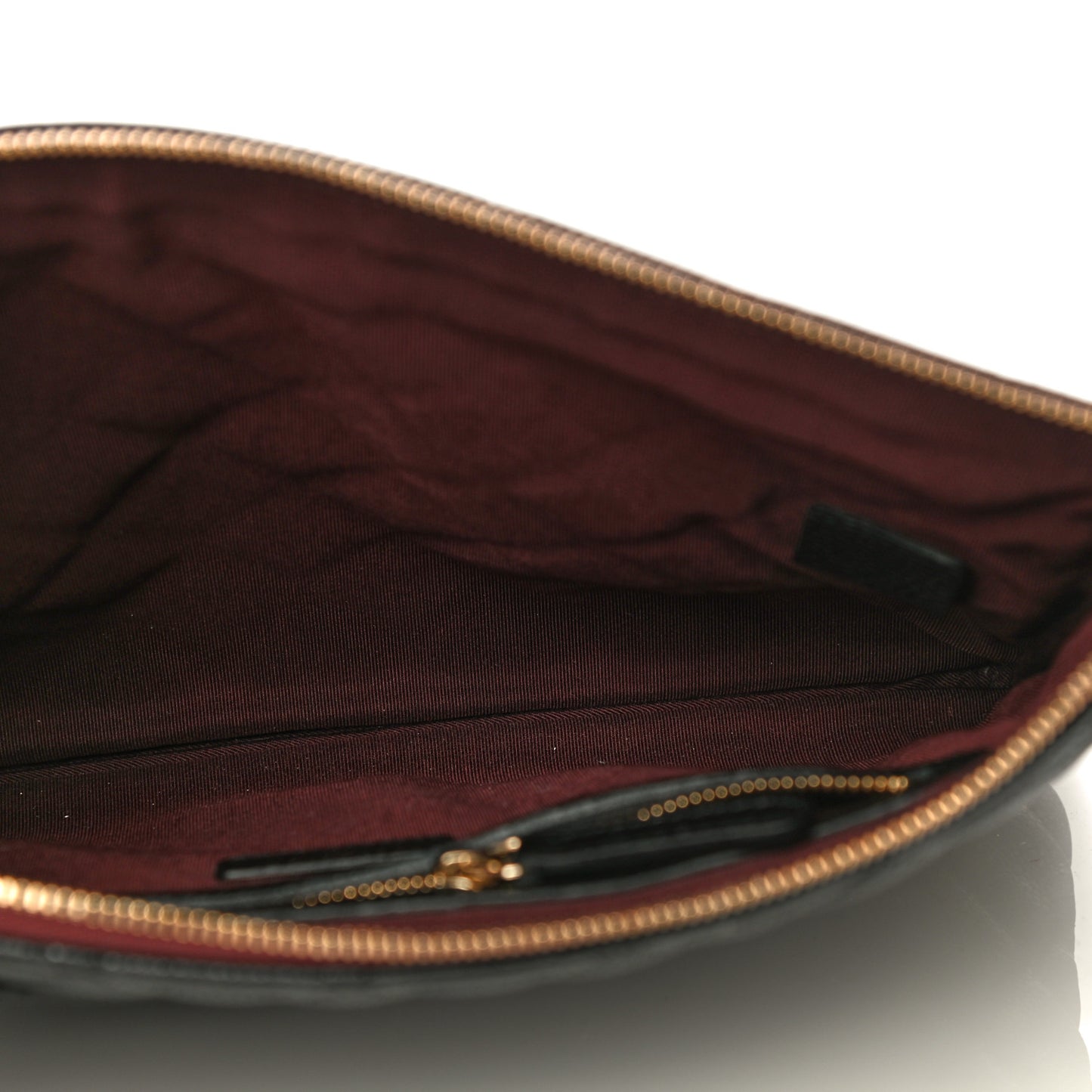 Caviar Quilted Medium Cosmetic Case Black