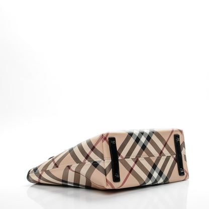 Burberry Nova Check Large Nickie Tote Black 5 of 13