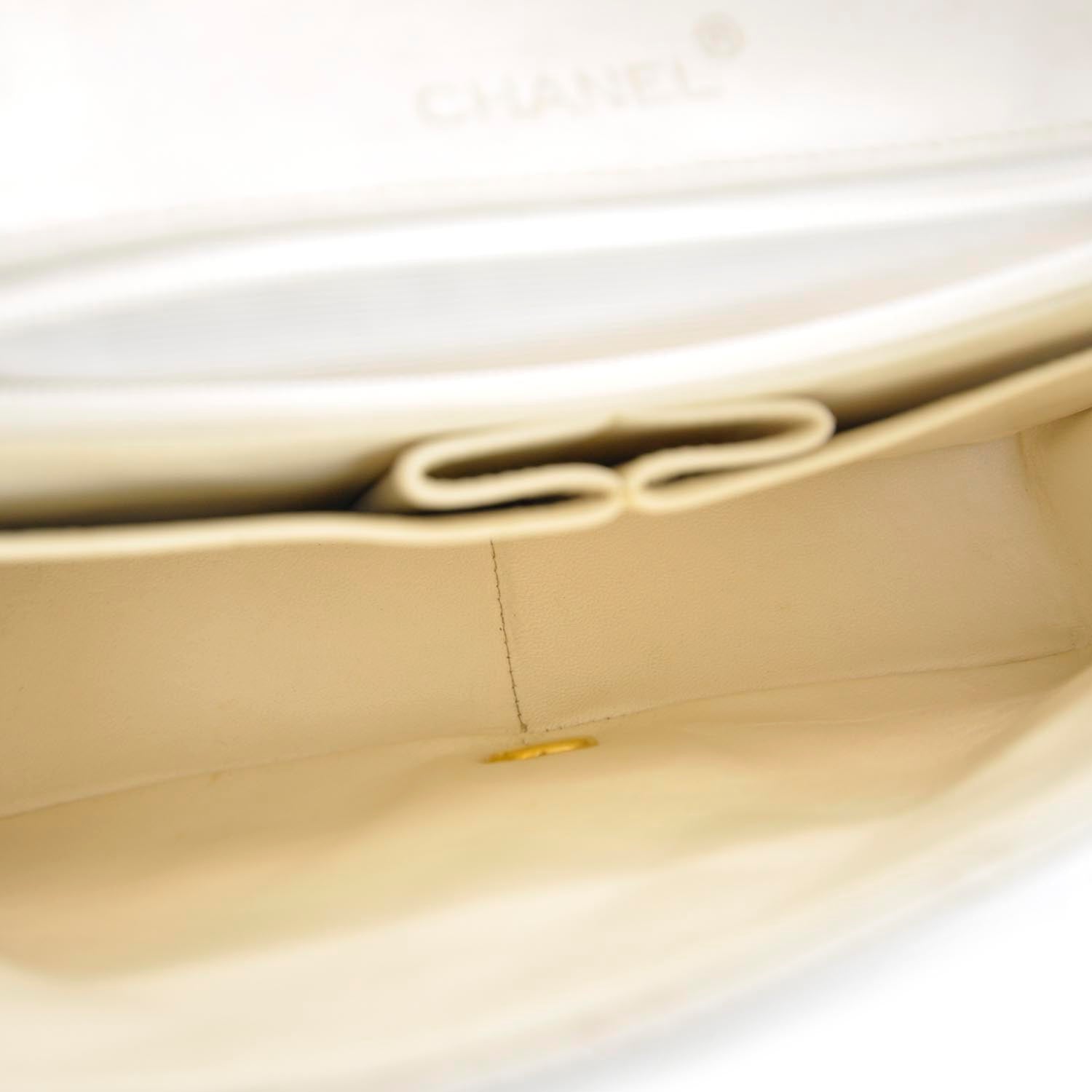 Chanel Lambskin Small Flap White 8 of 11