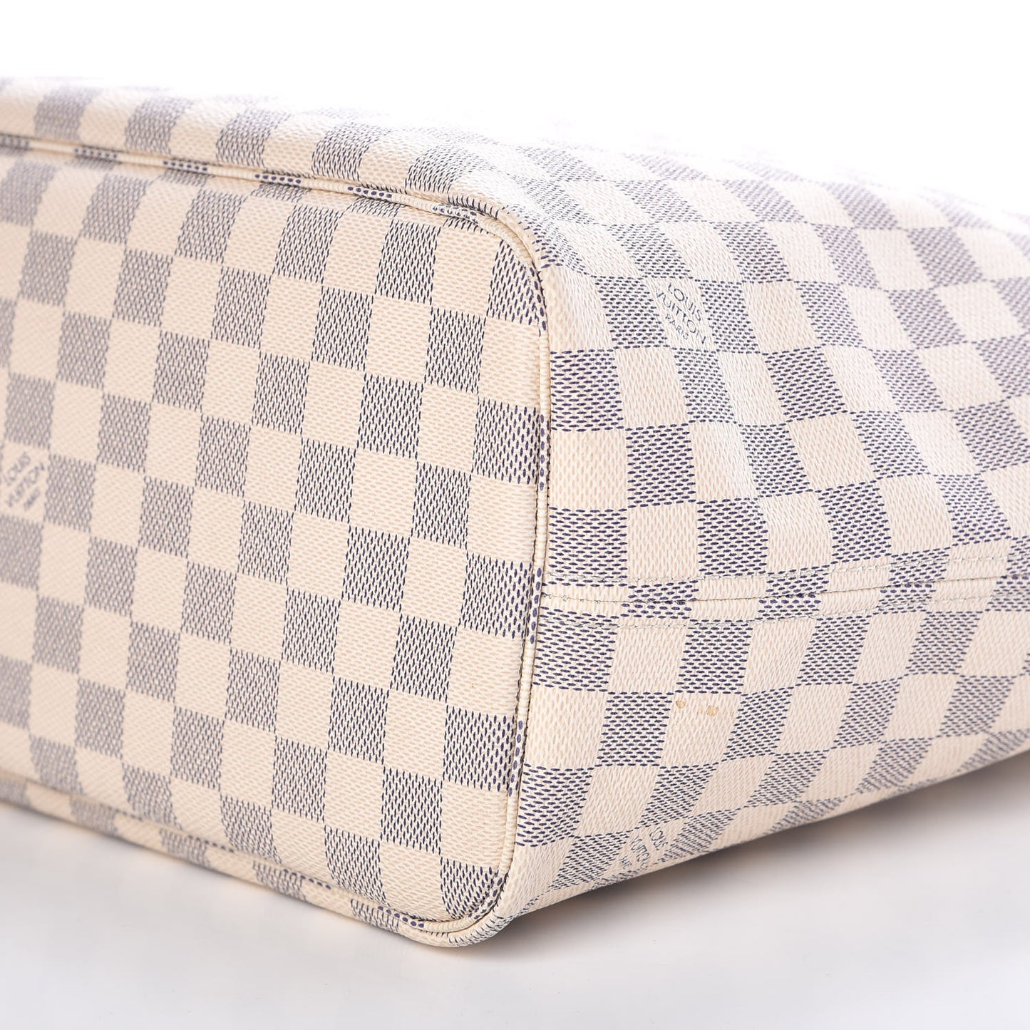 Damier Azur Neo Neverfull MM Rose Ballerine