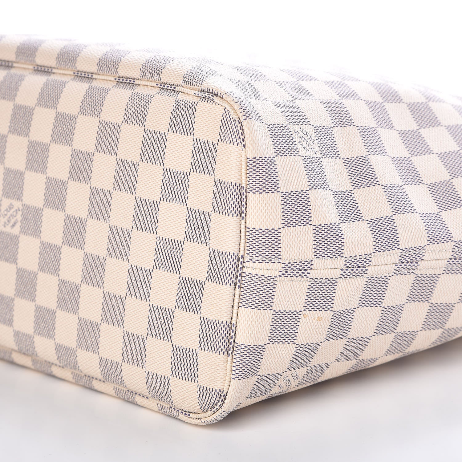 Louis Vuitton Damier Azur Neo Neverfull MM Rose Ballerine 12 of 12