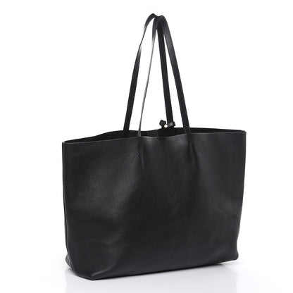 Tom Ford Calfskin Perforated Logo Tote Black 5 of 13
