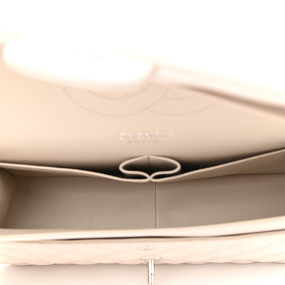 Chanel Caviar Quilted Jumbo Double Flap Ivory 5 of 8