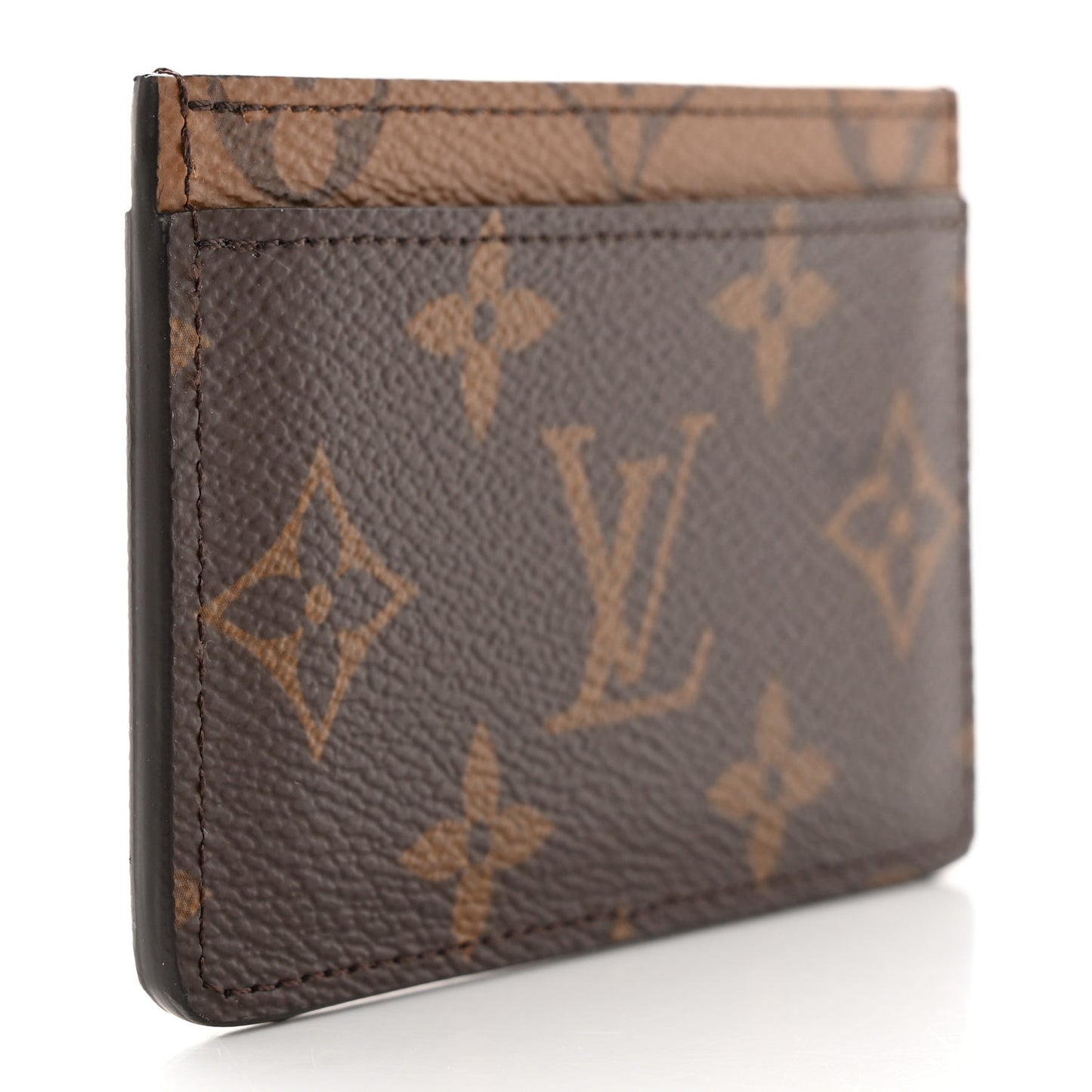 Reverse Monogram Card Holder