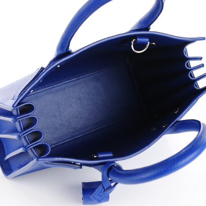 Saint Laurent Grained Calfskin Nano Sac De Jour Royal Blue 7 of 7