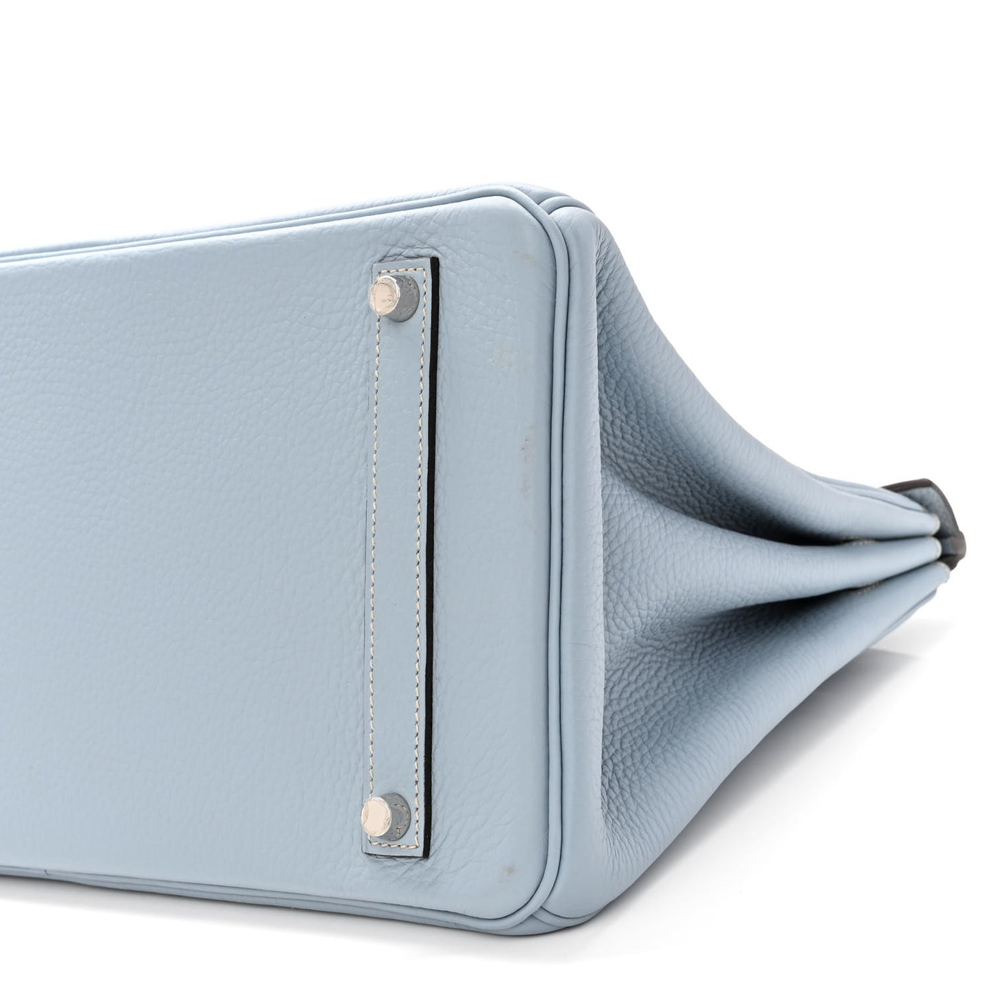 Togo Birkin 35 Bleu Lin