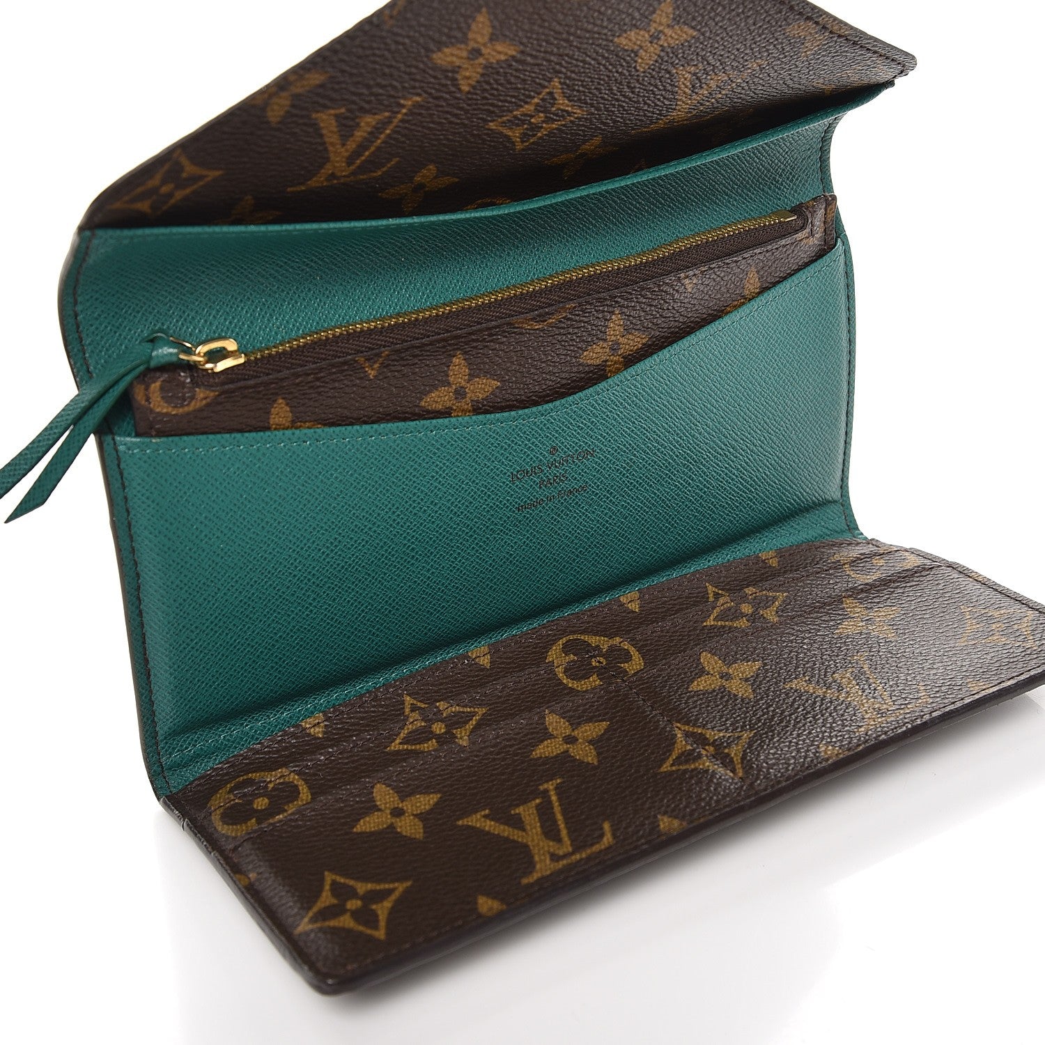 Louis Vuitton Monogram Josephine Wallet Vert 5 of 7