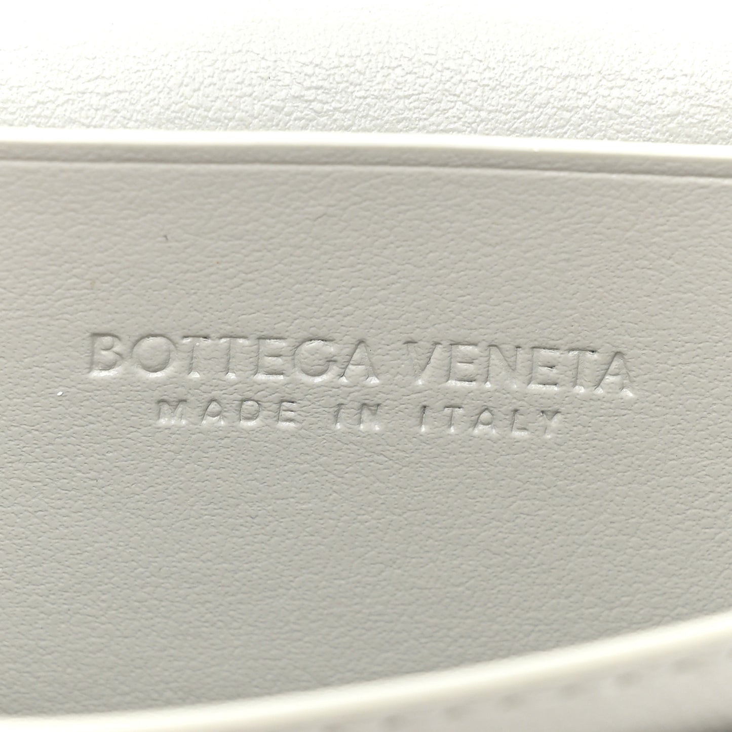 Nappa Intrecciato Card Case Agate Grey