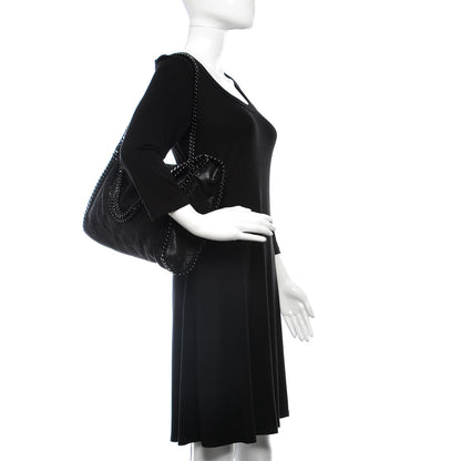 Stella McCartney Shaggy Deer Falabella Fold Over Tote Black 3 of 10