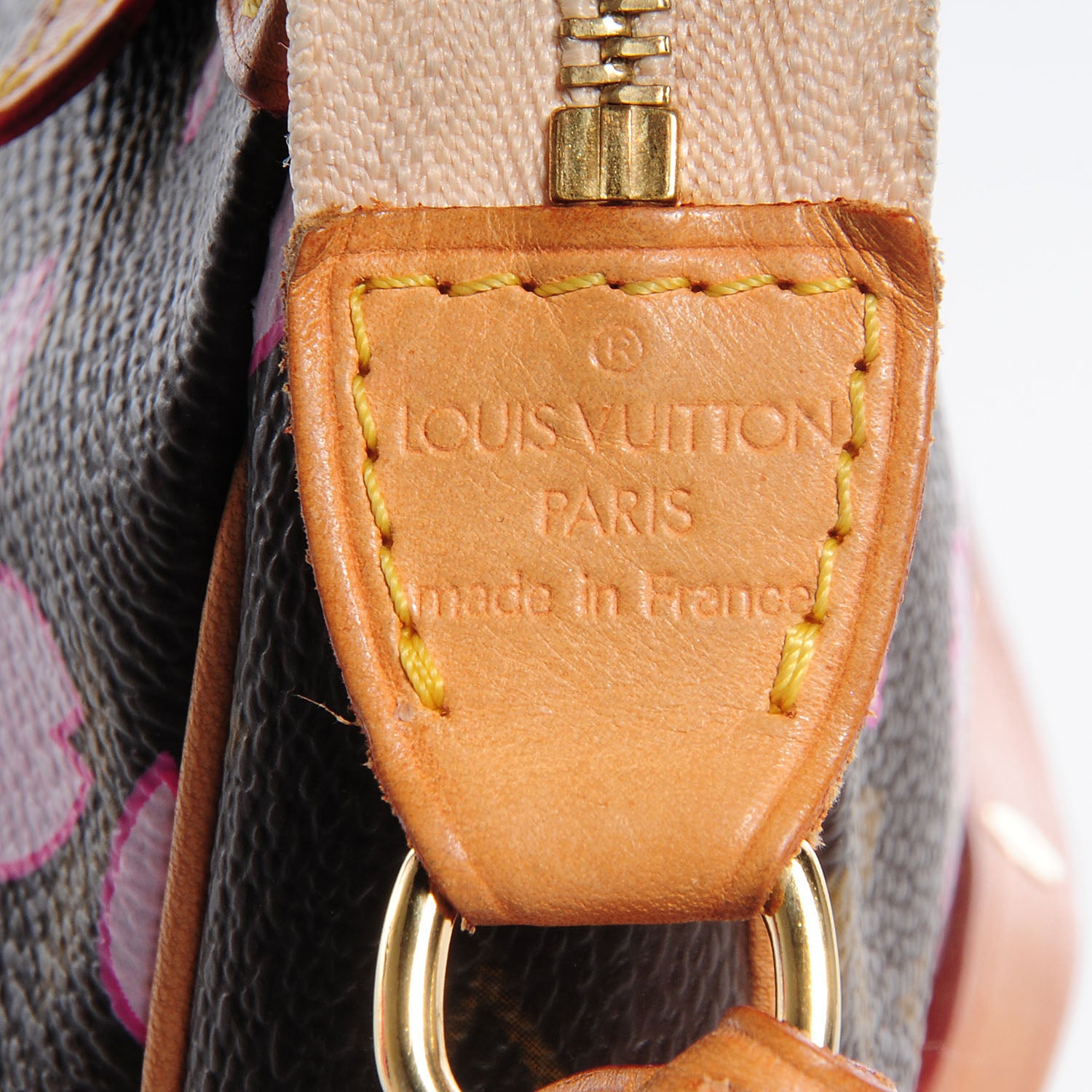 Louis Vuitton Monogram Cherry Blossom Pochette Accessories Brown 7 of 7