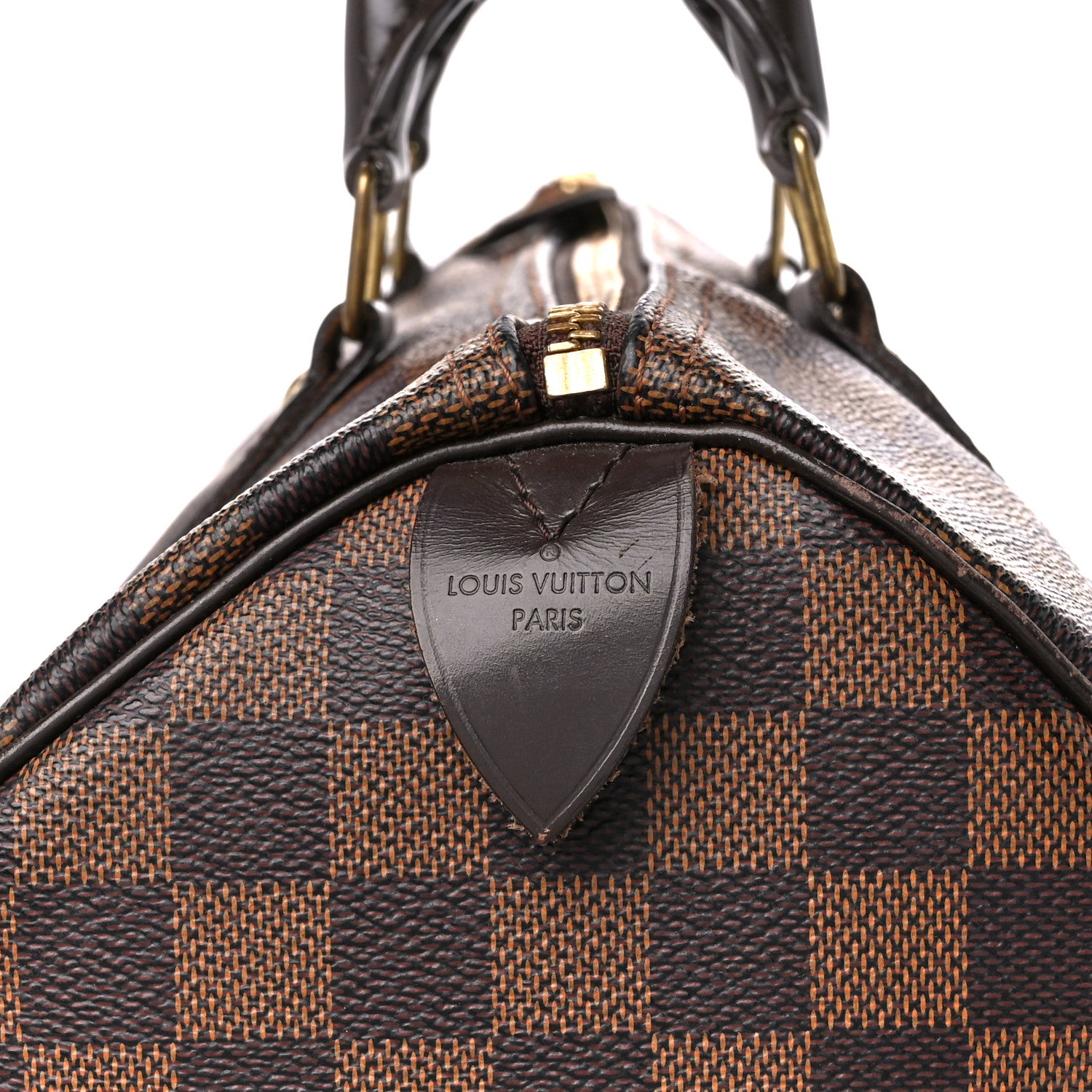 Louis Vuitton Damier Ebene Speedy 30 9 of 12