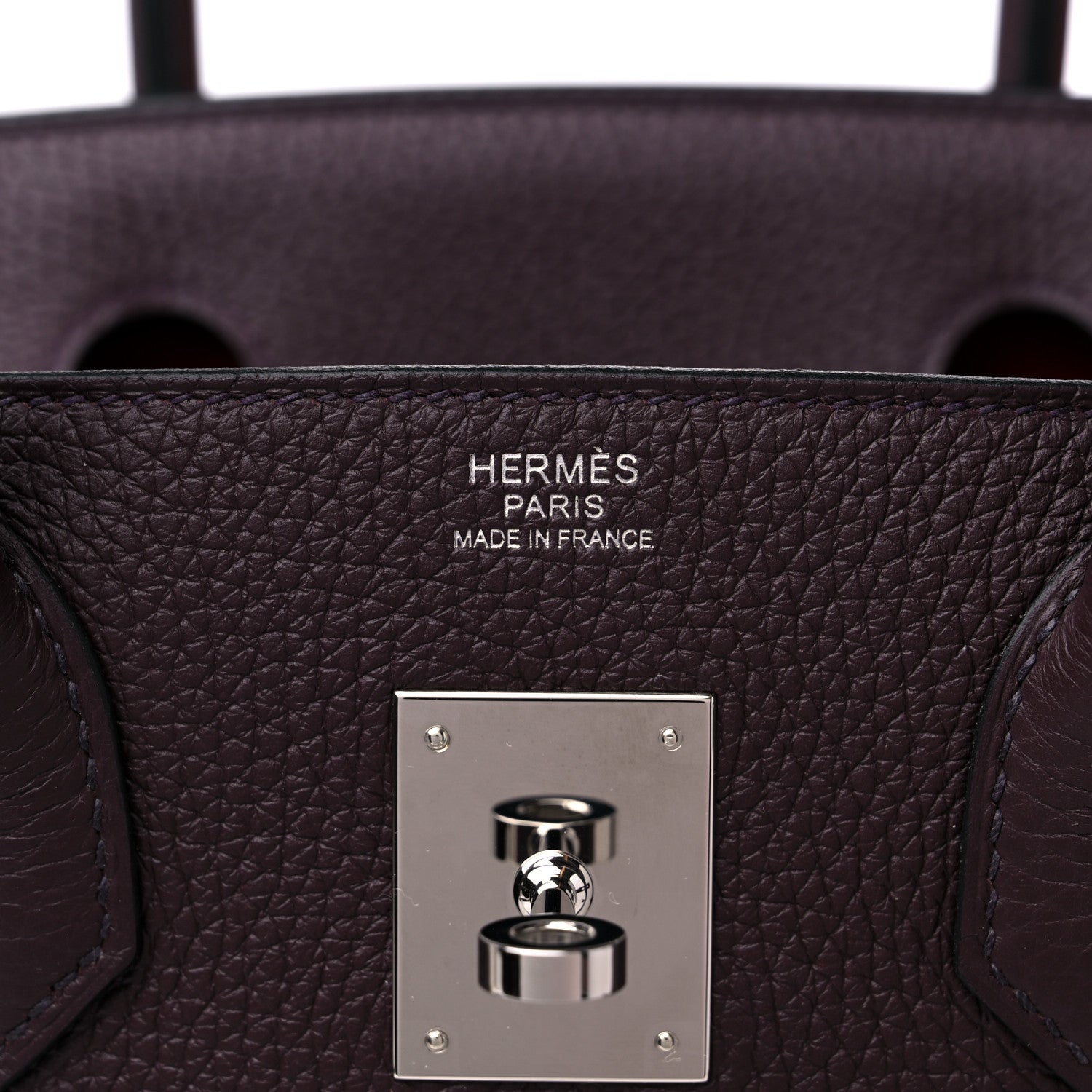 Hermes Togo Verso Birkin 30 Rouge Sellier Brique 6 of 10