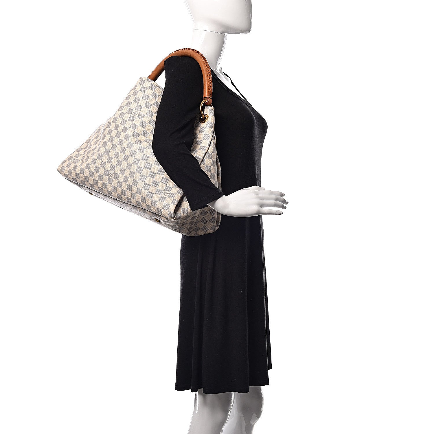 Louis Vuitton Damier Azur Artsy MM 2 of 18