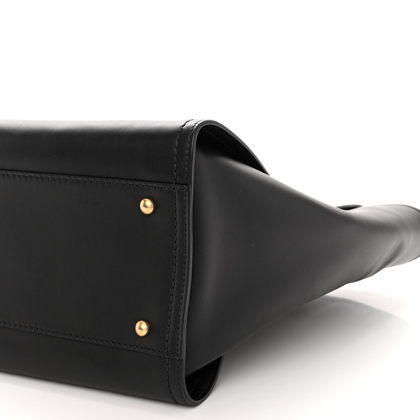 Calfskin Medium Deauville Tote Black