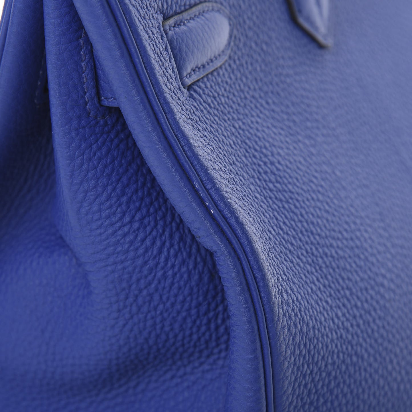 Togo Birkin 35 Bleu Electrique