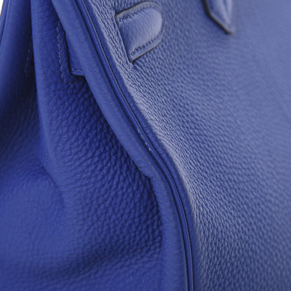 Hermes Togo Birkin 35 Bleu Electrique 11 of 12