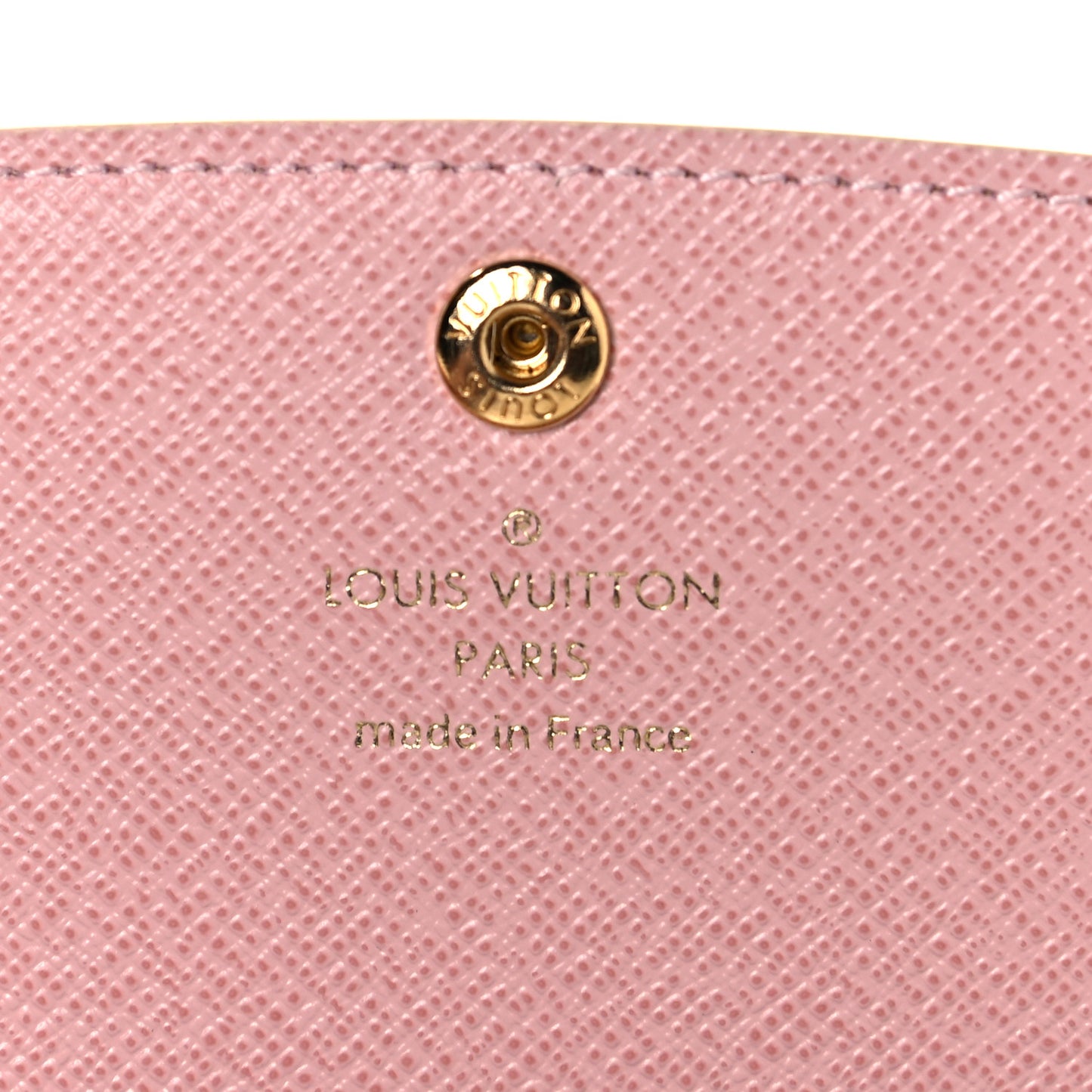Damier Azur Emilie Wallet Rose Ballerine