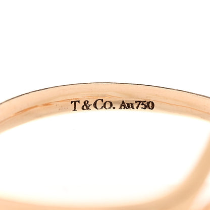 Tiffany 18K Rose Gold Mini Paloma's Graffiti Love Ring 49 5 4 of 6