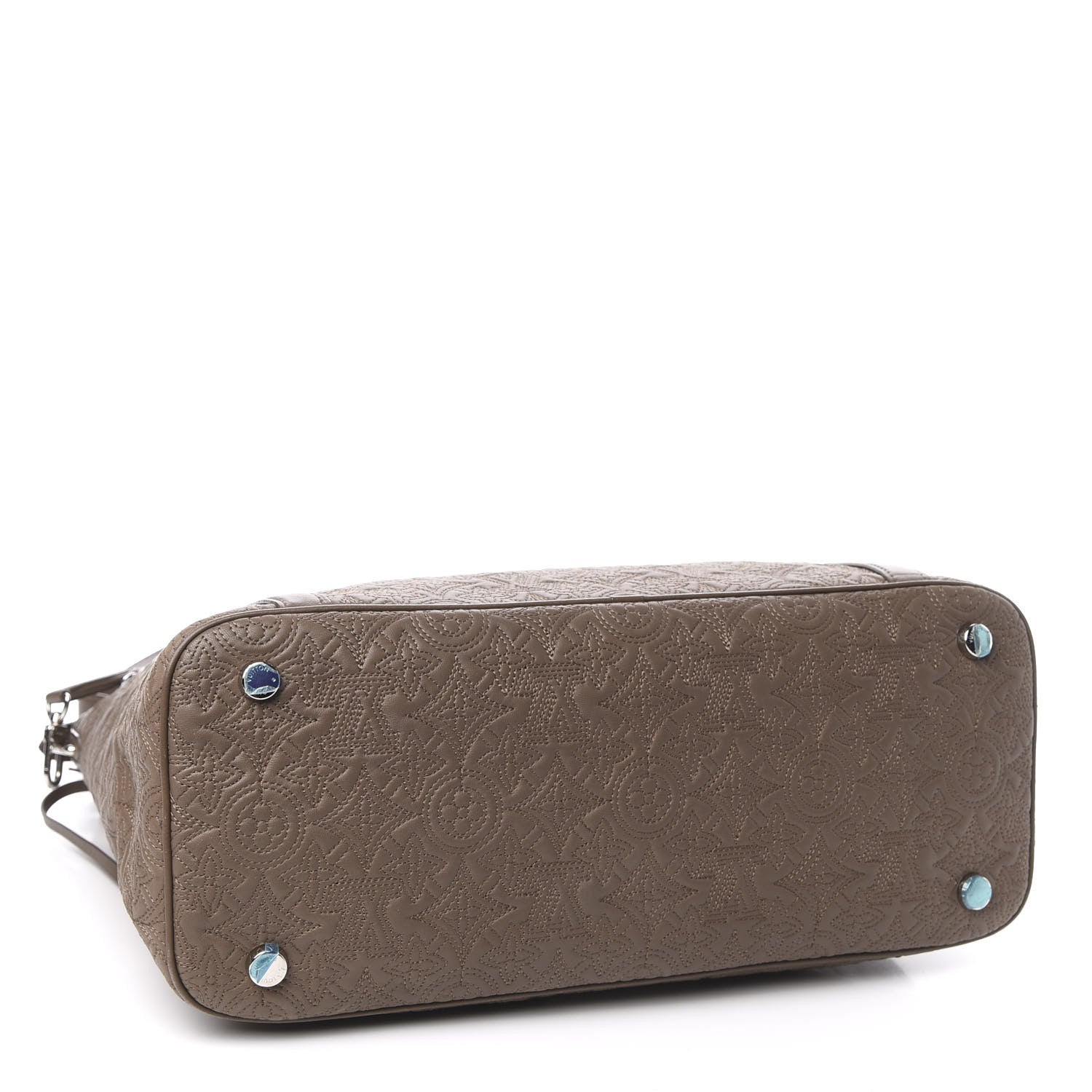 Louis Vuitton Monogram Lambskin Antheia IXIA GM Olive 4 of 11