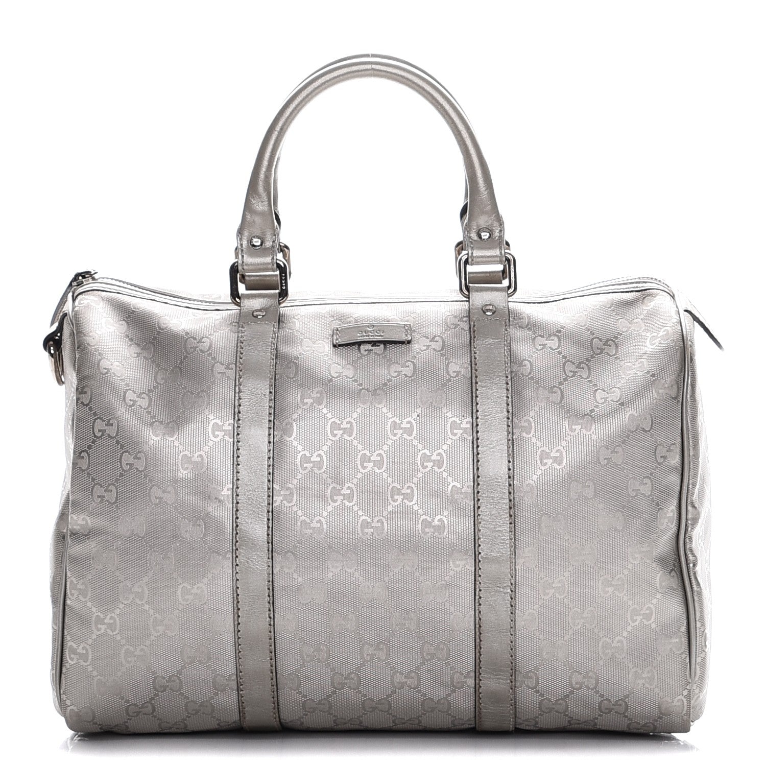 Gucci Imprime Monogram Medium Joy Boston Silver 1 of 12